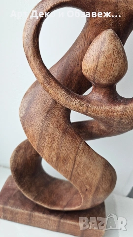 Екзотична дървена пластика, снимка 7 - Статуетки - 54261243