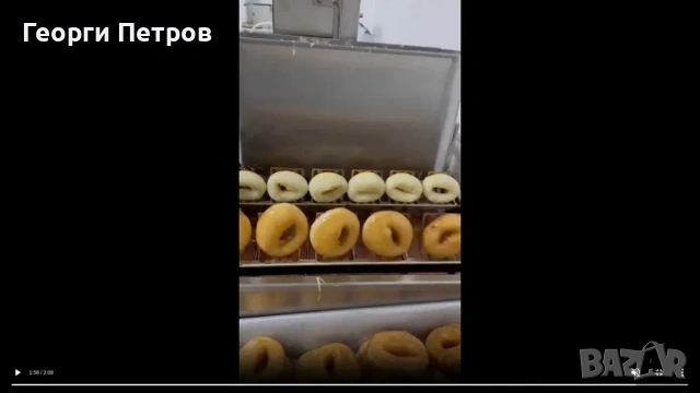 Нова Автоматична Машина за понички 6 реда , снимка 4 - Други машини и части - 53043853