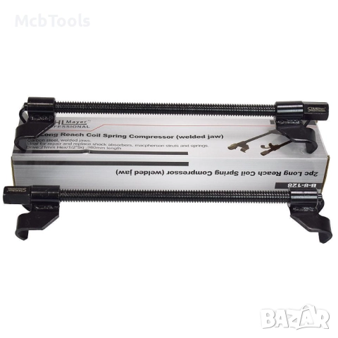 Скоби за демонтиране на пружини (макферсон) 380 мм Stahlmayer, снимка 4 - Други инструменти - 52702364