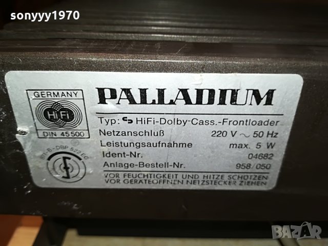 palladium hifi big deck-germany 2308212046, снимка 15 - Декове - 33901520
