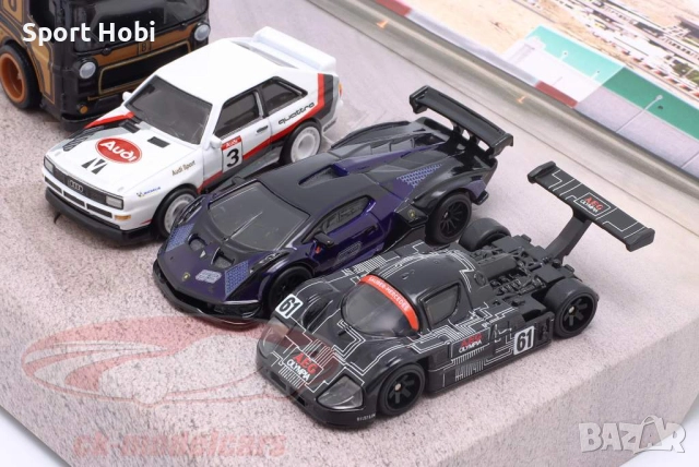 Hot Wheels - Track Day Audi - Lamborghini - Sauber, снимка 2 - Колекции - 52015963