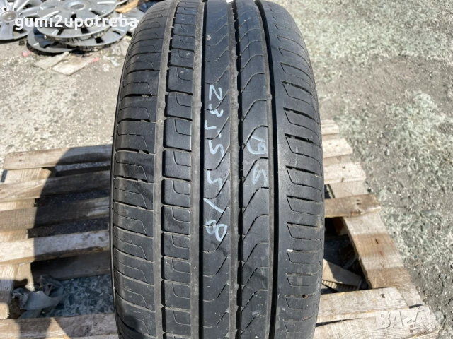 235/55/18 Pirelli Scorpion Verde дот 2019г 7,5мм Като нова Единичка, снимка 2 - Гуми и джанти - 51335499