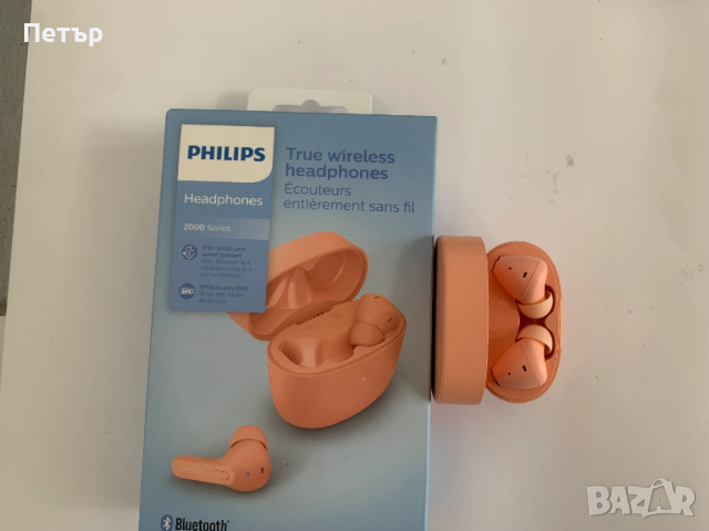 Безжични слушалки Philips - TAT2206PK/00, TWS, розови, снимка 3 - Bluetooth слушалки - 52704116
