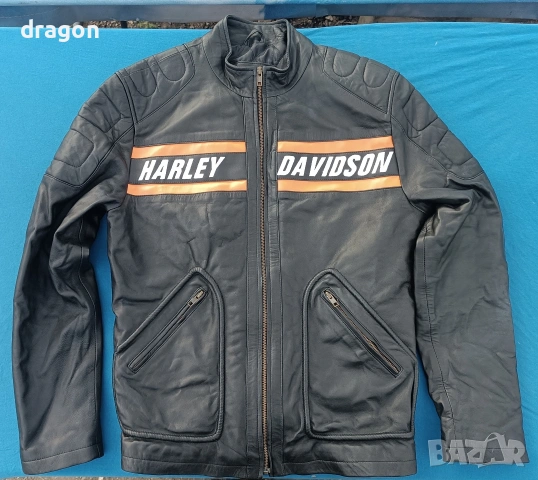 Кожено яке Harley Davidson M лятно / Харлей Дейвидсън