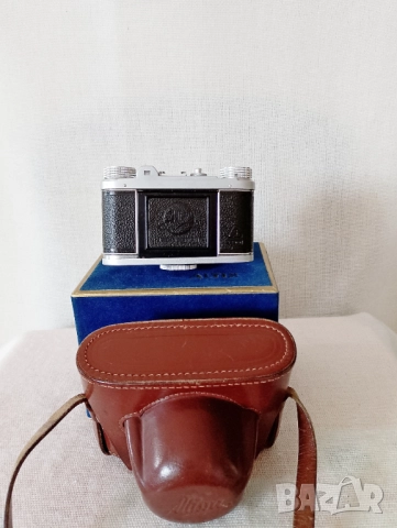 Meyer-Optik Trioplan 50/2.9 + Altix 5 ++, снимка 7 - Фотоапарати - 51977110