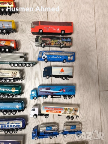 Scania 1:87 Mercedes камиони умалени мащаб 1:87, снимка 12 - Колекции - 53959342