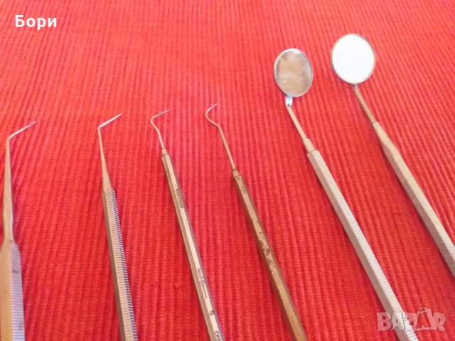 Немски зъболекарски инструменти, снимка 5 - Антикварни и старинни предмети - 29302179