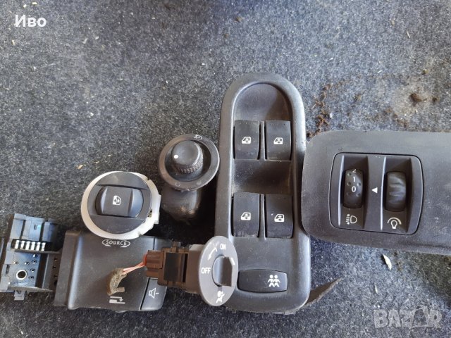 Копчета бутони за Renault Megane Рено Меган 2 Сценик след 2003г, снимка 3 - Части - 29373784