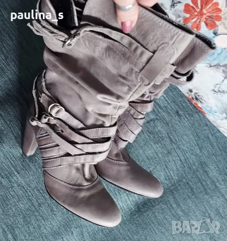 Четири чифта пролетно - есенни ботуши тип боти / Гърция , снимка 17 - Дамски ботуши - 49400677