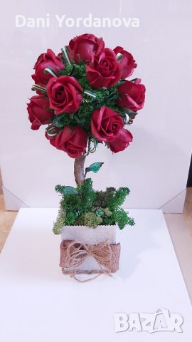 Сапунени рози-дърво и скандинавски мъх , снимка 7 - Други - 39481359