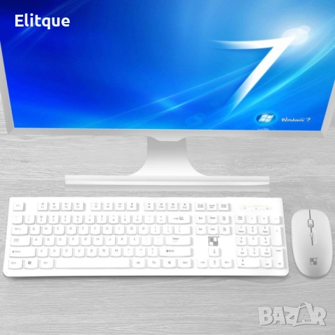 Бизнес безжични Wireless клавиатура и оптична мишка, съвместими с Windows KMT3