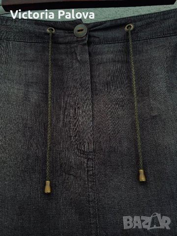 Дълга пола FFY лен, снимка 3 - Поли - 40451910