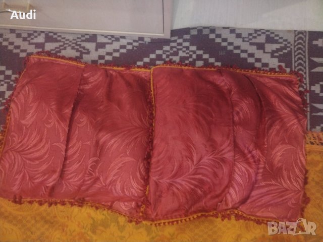 Ковертюра покривало за голямо легло с размери 160см на 200см. Комплект с две ковертюрени възглавничк, снимка 2 - Покривки за легло - 42759413