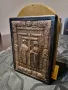 Прекрасна антикварна сребърна икона Свети Константин и Елена- маркировки Сертификат , снимка 5
