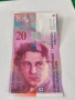 Банкнота 20 швейцарски франка – Артур Онегер 1994 г, снимка 5