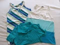 L/XL Лот туника/тениска в цвят тюркоаз , снимка 1
