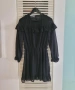 Нова черна елегантна феерична но точки  къса рокля zara Zara , снимка 11