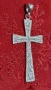Сребърен кръст 925 , снимка 3