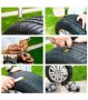 Ремонтен комплект, инструменти, лепило и фитили за поправка на спукани гуми, снимка 3