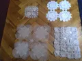 Покривки плетени на една кука 4 броя, снимка 4