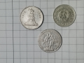 Сет 3 броя монети по 1 лев 1962 и 1969