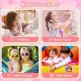 Нов Детски Дигитален Фотоапарат PHNIXGAM Pink Unicorn (1080P, 32GB Карта, Смарт Игри, MP3)  , снимка 2