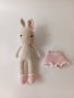 Детски плетени играчки, играчка зайче, подарък за дете, ръчно правена играчка, снимка 3