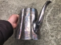 старинни дебело посребрени съдове /чайник, кана/ - два броя, снимка 9