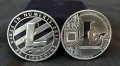 25 Лайткойн монета / 25 Litecoin ( LTC ) - Сребрист, снимка 5