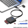 Четец на карти с памет, BENFEI 4in1 USB 3.0 и USB-C към SD Micro SD MS CF адаптер за четец на карти,, снимка 2