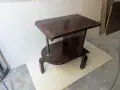 Дървена Арт деко маса , снимка 1