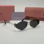 Слънчеви очила Miu Miu овални черни нова колекция UV400 Дамски, снимка 5