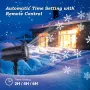 Водоустойчив коледен LED проектор снежинки, снимка 6