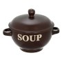 Купа за супа с капак/Керамична купа за супа с капак-600 мл.
