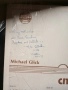 Чисто нова грамофона плоча на Майкъл Глик подписана лично от него!, снимка 2