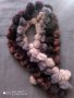 Голям многоцветен шал естествен косъм , снимка 7