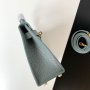 Hermes Kelly Mini Sky Blue, снимка 6