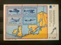 1342. Финландия 1988 = “ Авиация. Самолети. Филателна изложба Finlandia88 ” , MNH, **, снимка 1 - Филателия - 39249466