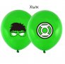 Хълк Hulk маска лого Обикновен надуваем латекс латексов балон парти хелий или газ, снимка 1 - Други - 30063804