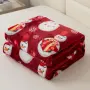 Коледно плюшено одеяло – мекота, топлина и празничен уют у дома, снимка 4