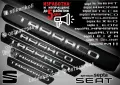 ПРАГОВЕ карбон SEAT TARRACO фолио стикери septa, снимка 1
