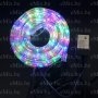 СВЕТЕЩО LED ВЪЖЕ - 10М MULTICOLOR, снимка 3