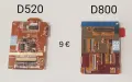 Дисплей за Samsung C520,D520,D800,X400,E700,E715,E310,P300,T100,S3500,S7230,S6802,U700,D840,F480,T50, снимка 1