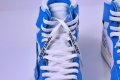 Nike Air Jordan 1 Off-White University Blue, снимка 6