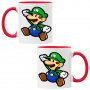 Чаша Super Mario Luigi Paper,Керамична Чаша, Кафе Чай, Игра,Изненада,Подарък,Повод,Празник,Рожден Де, снимка 5