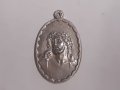 Стар сребърен медальон - Христос . Икона, снимка 1 - Колиета, медальони, синджири - 39790294