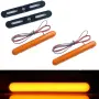 Комплект LED габарити 12–24 V, жълти – 2 бр., снимка 1