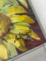 Любомир Петров картина - Слънчогледи 2007 г., снимка 3