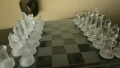 Шах - стъклени фигури. Нов, снимка 3