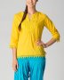 Нова блуза в жълто , снимка 1 - Блузи с дълъг ръкав и пуловери - 30684127